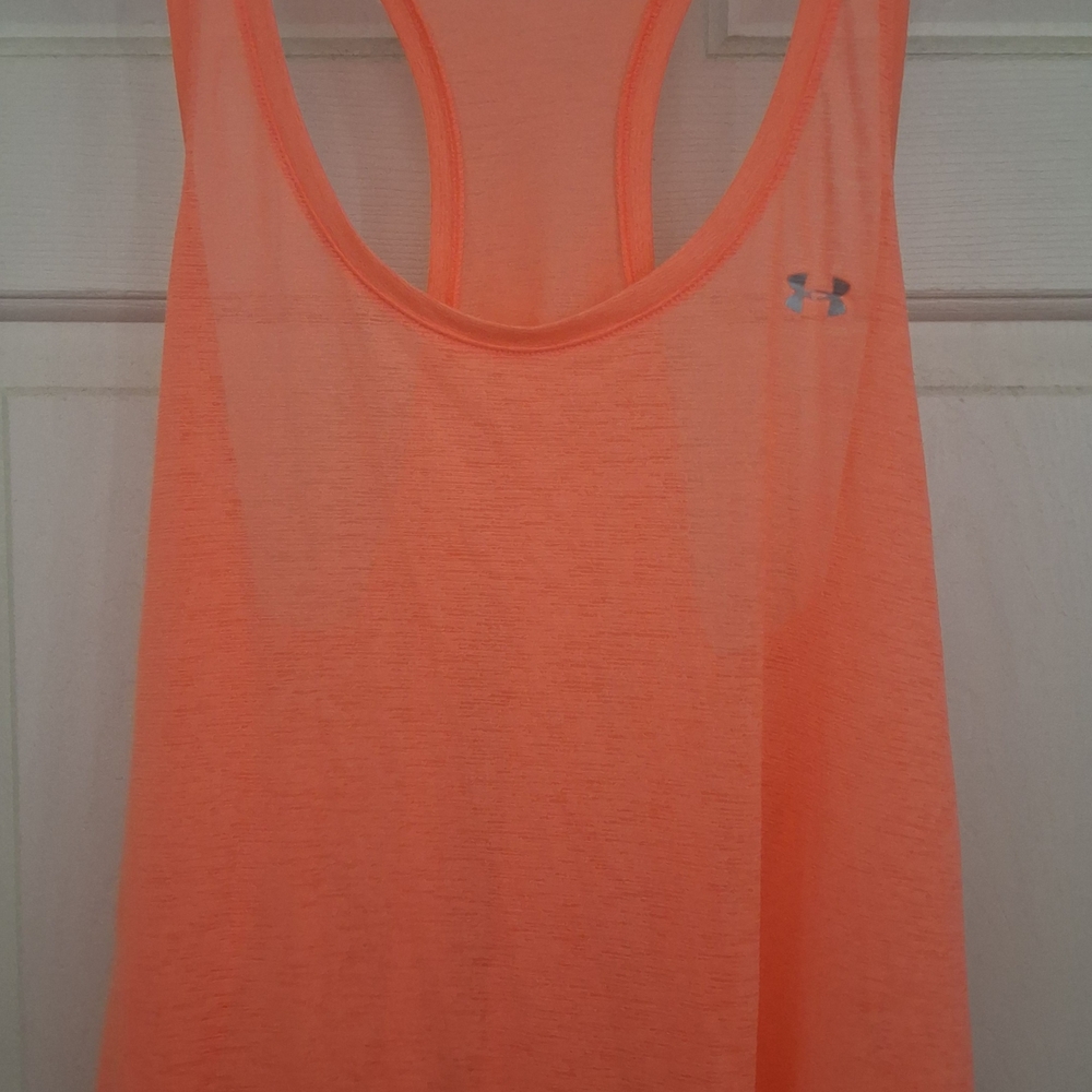 Under Armour Women's Bright Orange Tank Top